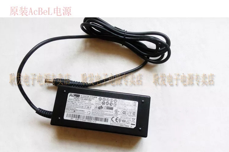 *Brand NEW*65W Genuine AcBel AC Adapter AD9014 19V 3.42A Power Supply 5.5*2.1MM - Click Image to Close